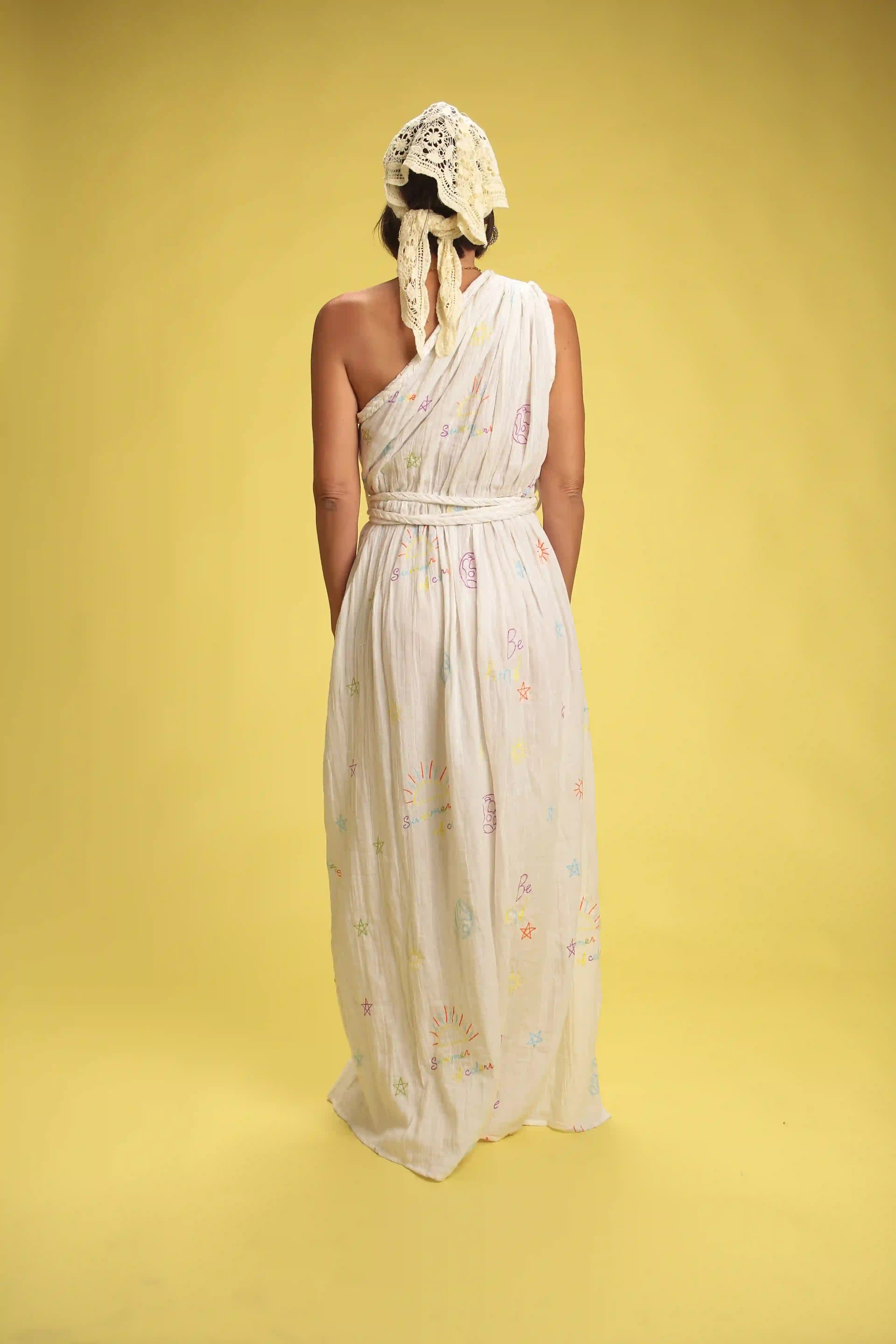 Robe Moon Coton blanc