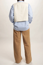 Gilet boléro Joseph brodé Blanc cassé