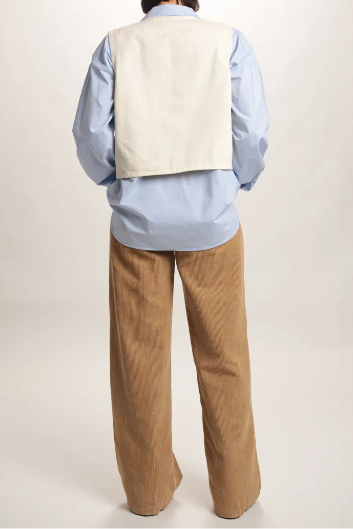 Gilet boléro Joseph brodé Blanc cassé