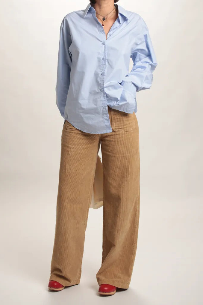 Chemise Boss bleu chambré