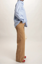 Chemise Boss bleu chambré