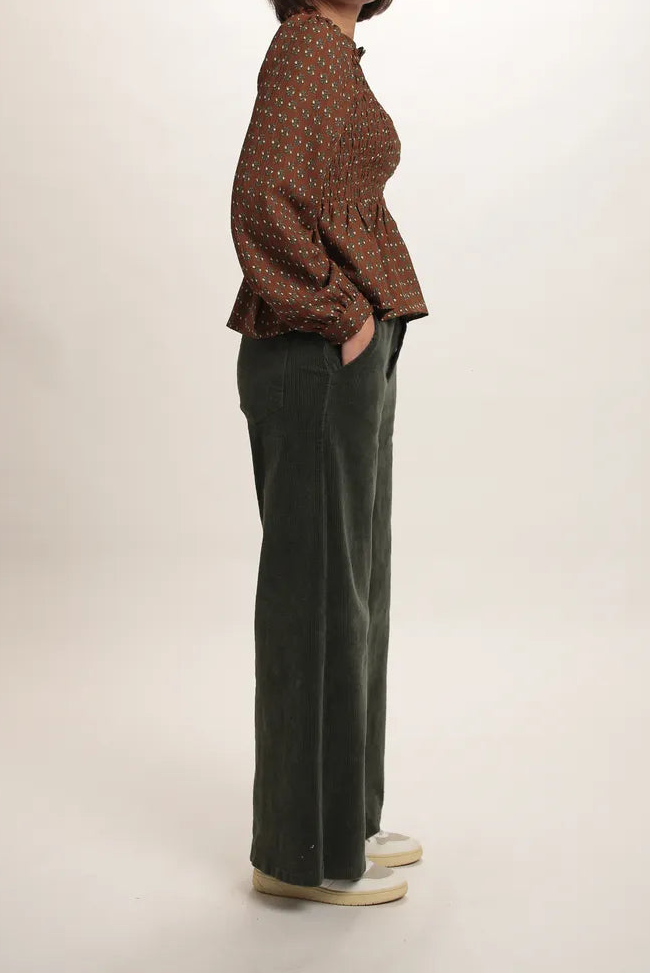 Chemisier Bichette chocolat