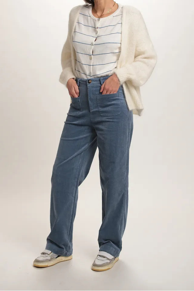 Gilet manche longue Cassandre Mohair