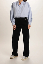 Chemise Cambridge à carreaux bleu