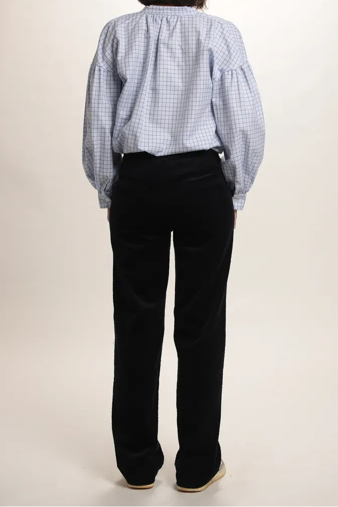 Chemise Cambridge à carreaux bleu