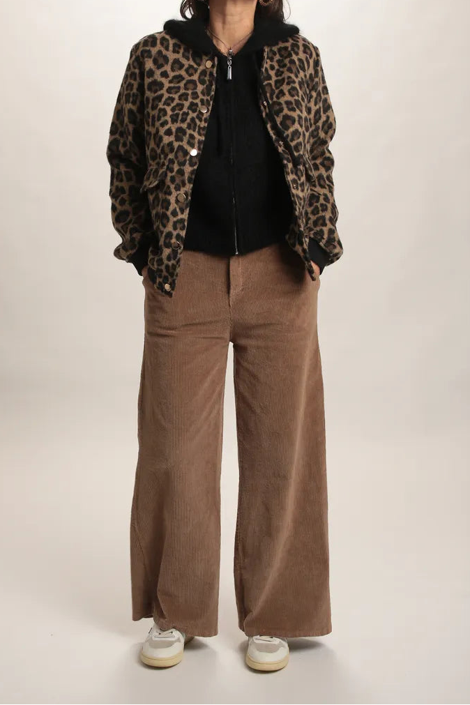 Veste Fran leopard