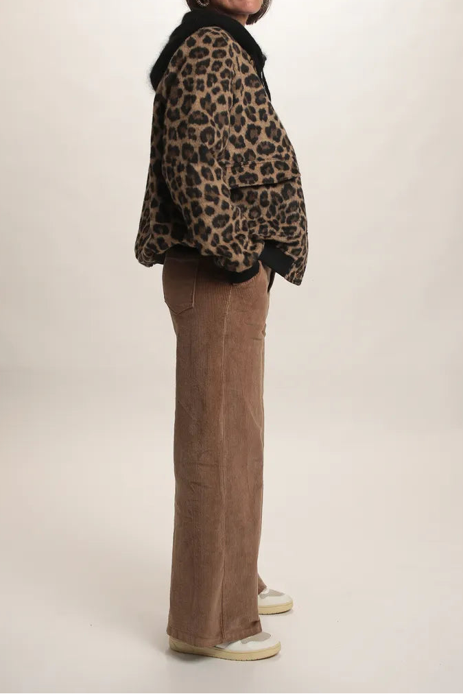 Veste Fran leopard