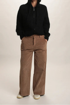 Gilet à Capuche Sweet mohair noir