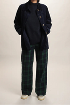 Pull Manuela Mohair/Laine Bleu Marine