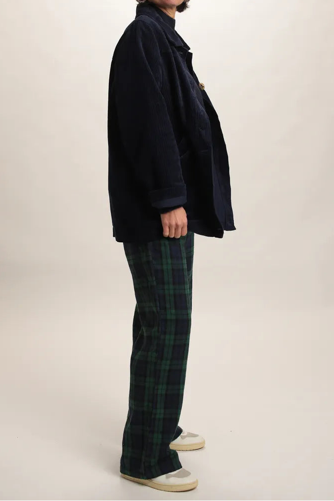 veste Gina velours côtelé marine