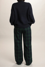 Pull Manuela Mohair/Laine Bleu Marine