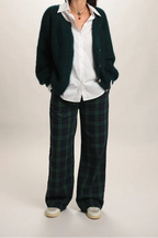 Gilet Esperance Mohair Vert Emeraude