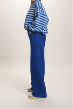 Pull Flipper rayé bleu/blanc