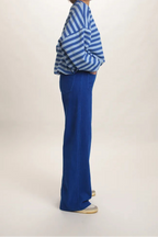 Pull Flipper rayé bleu/blanc