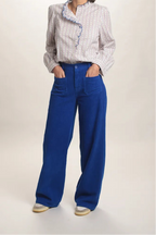 chemise Nelly Rayée Rose&bleu