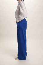 chemise Nelly Rayée Rose&bleu