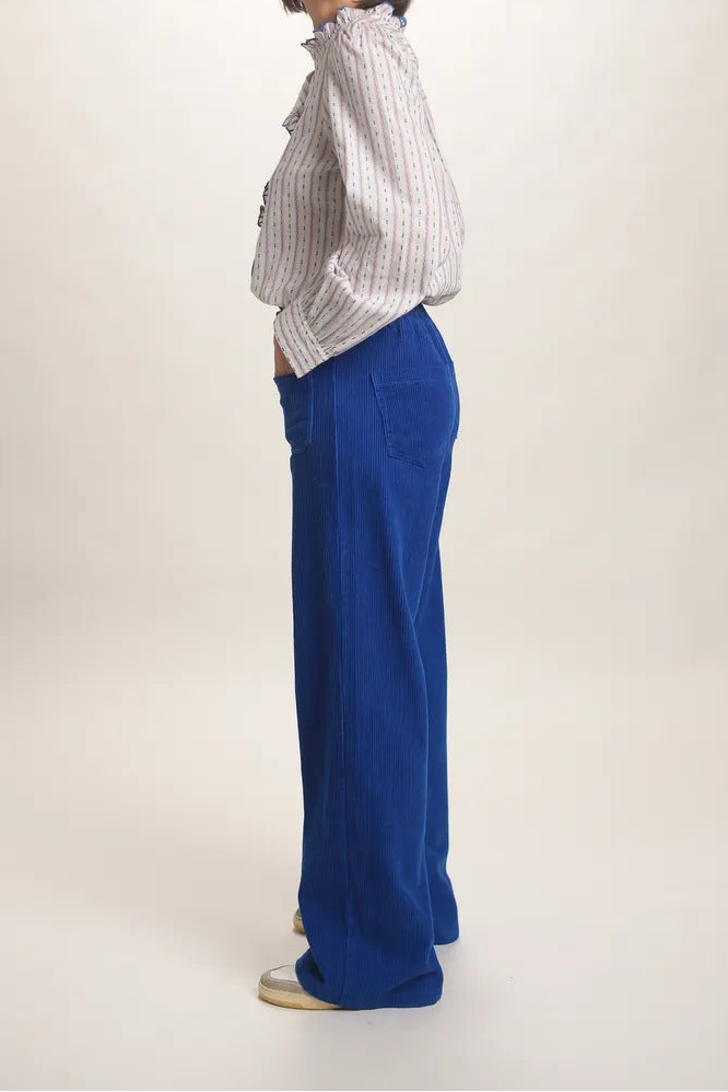 chemise Nelly Rayée Rose&bleu