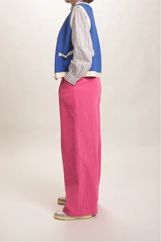 Gilet Diane Bleu Royal