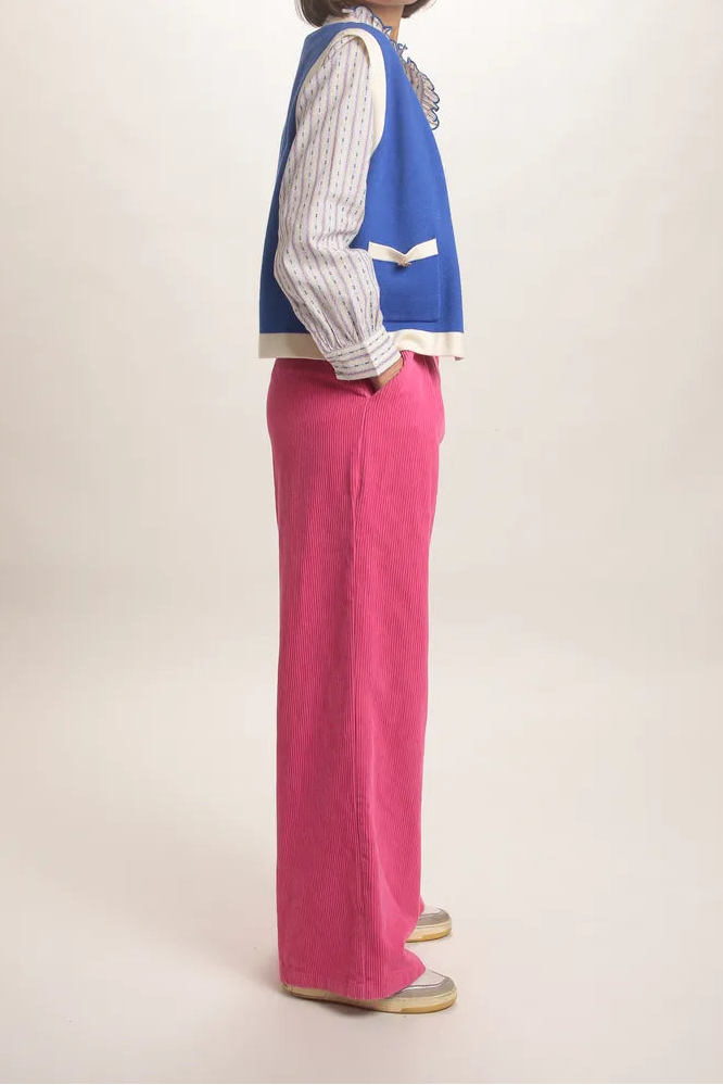 Gilet Diane Bleu Royal