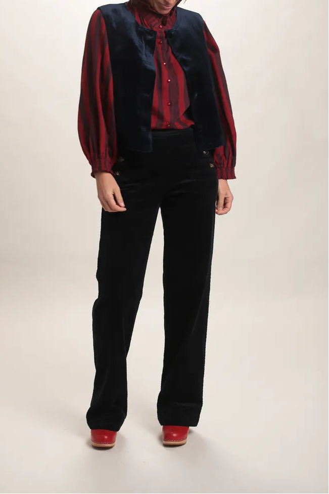 Gilet Gypsy bleu marine