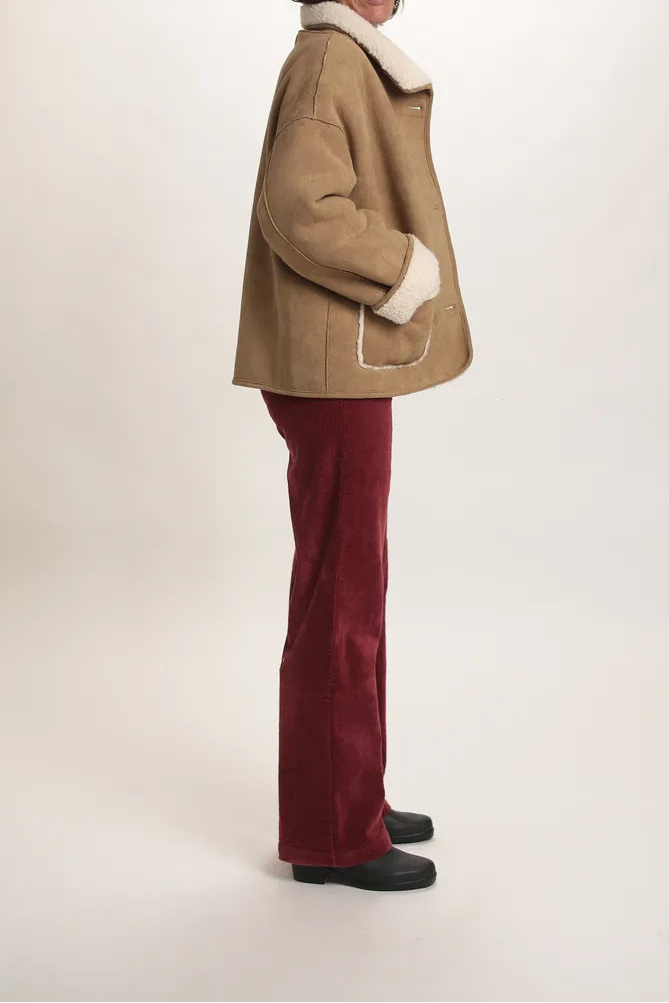 Manteau Toronto suedine