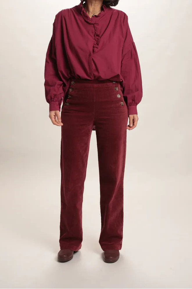 Chemise Penelope Bordeaux