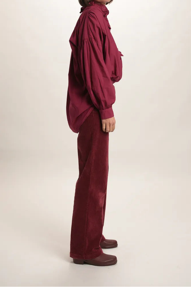 Chemise Penelope Bordeaux
