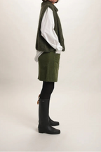 Jupe Jerry velours cotelé Kaki