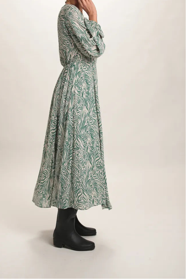 Robe longue Savane Vert