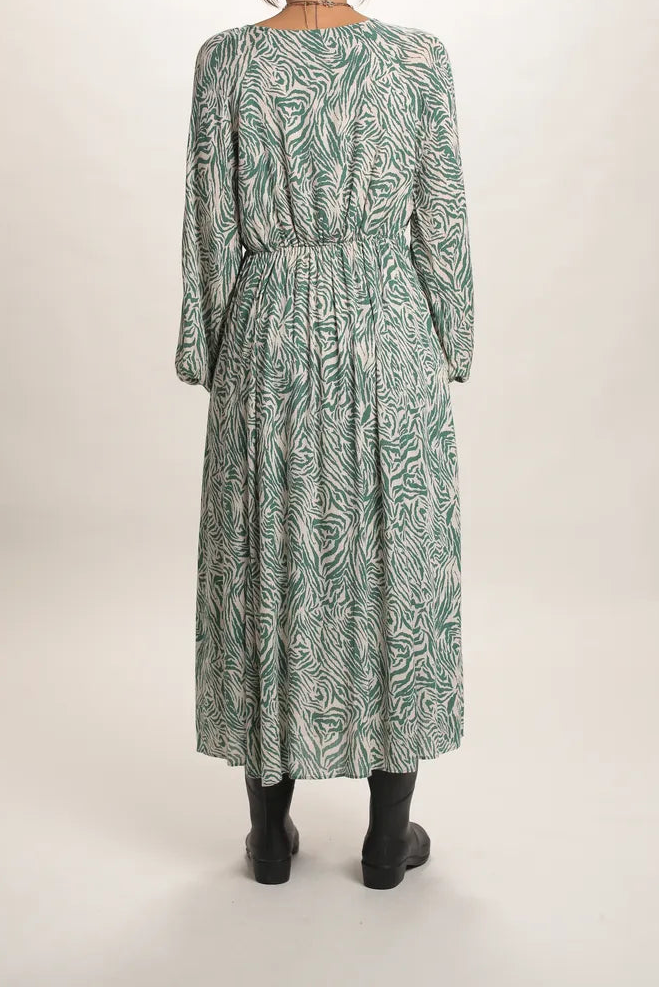 Robe longue Savane Vert