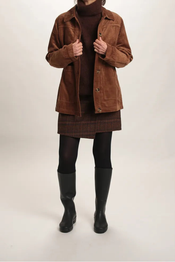 Jupe Stanford Chocolat