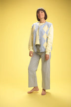 Gilet Geri bleu/jaune