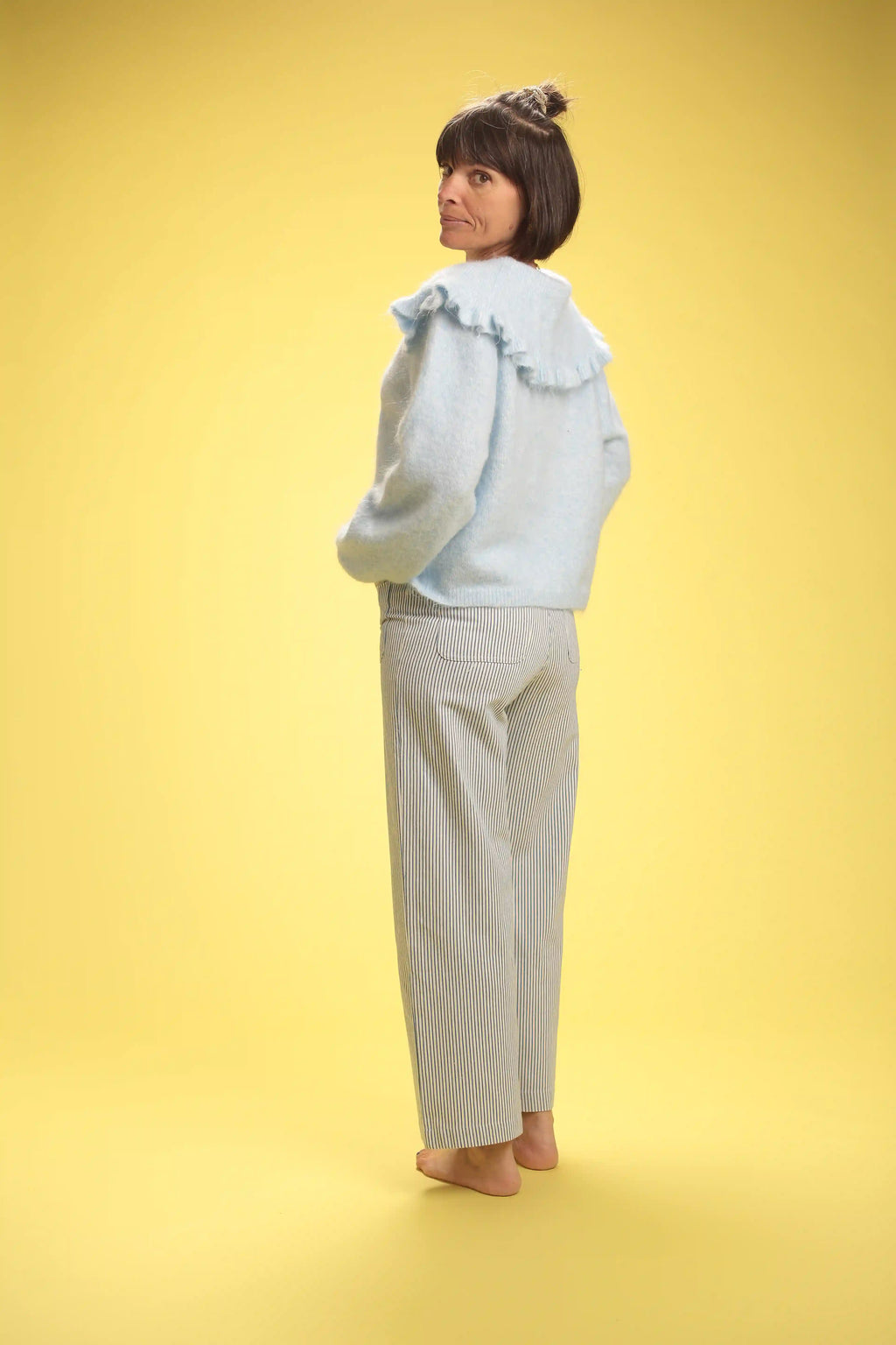 Gilet Jeannette Bleu