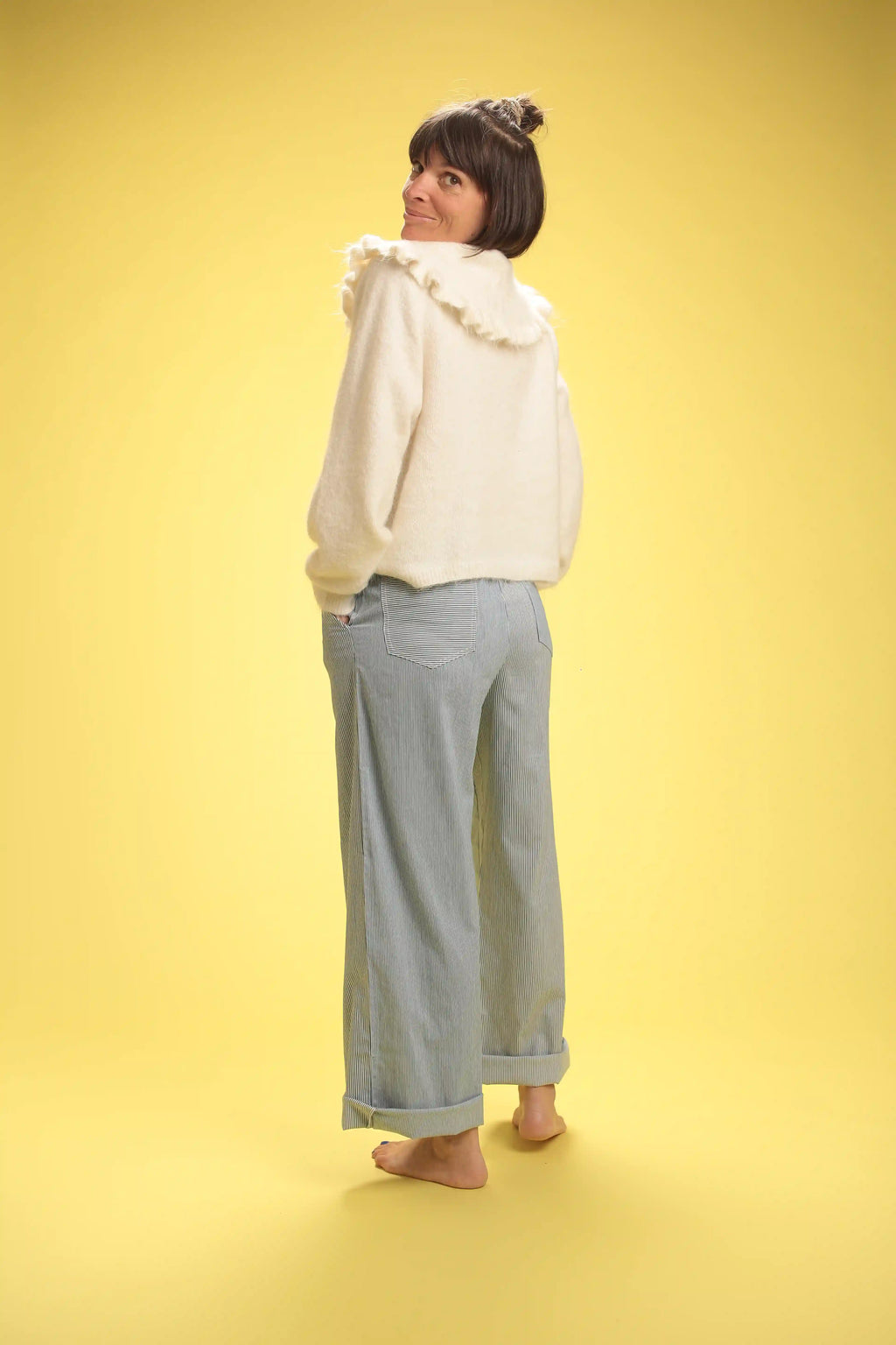 Gilet Jeannette Ecru