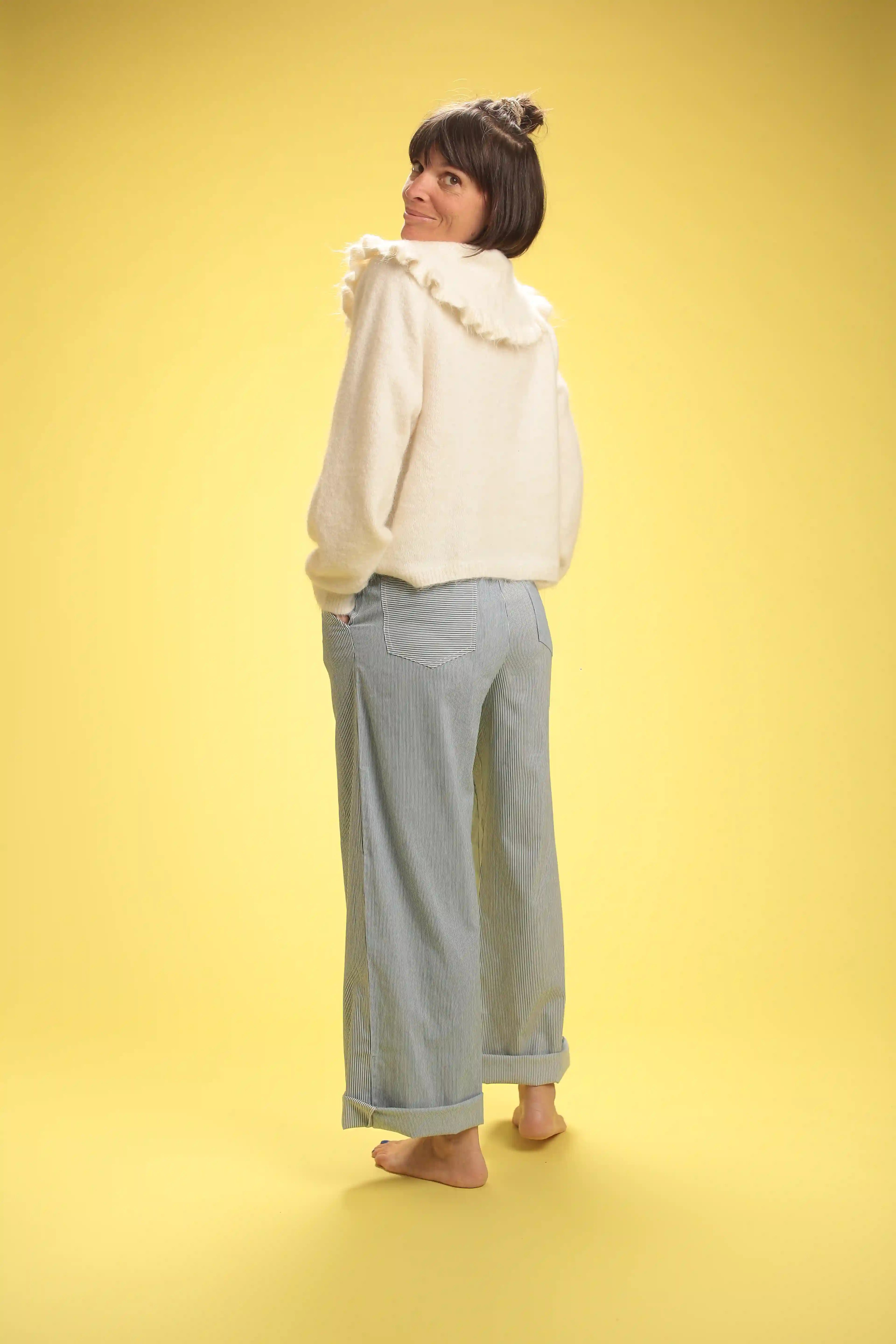 Gilet Jeannette Ecru
