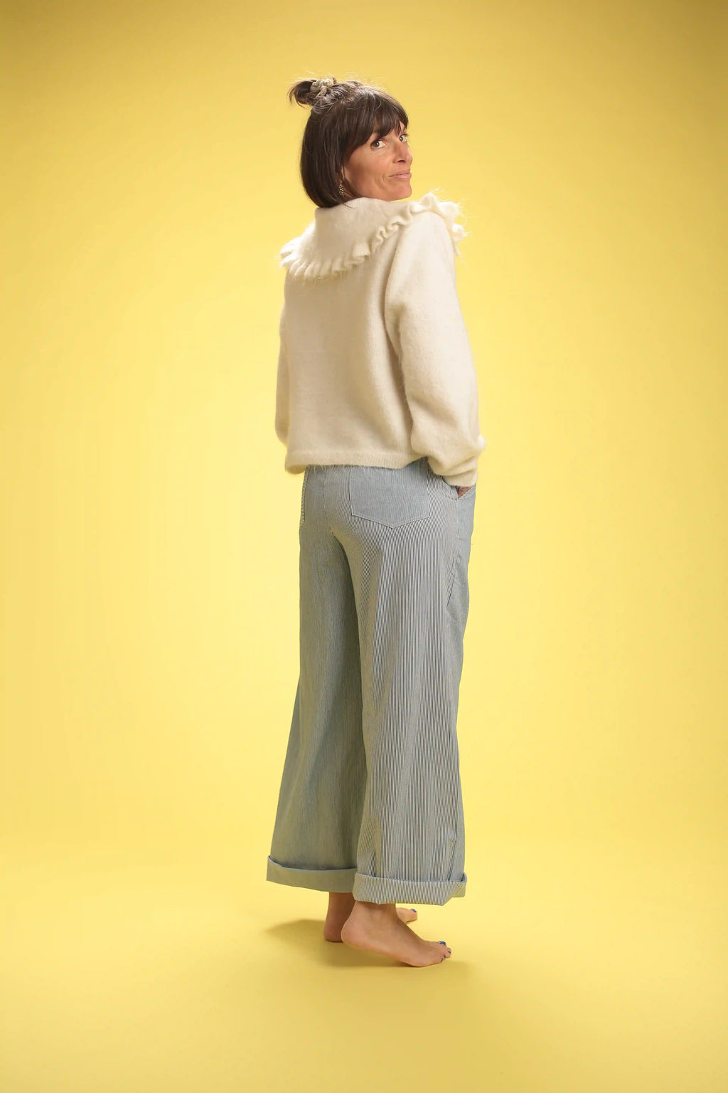 Gilet Jeannette Ecru