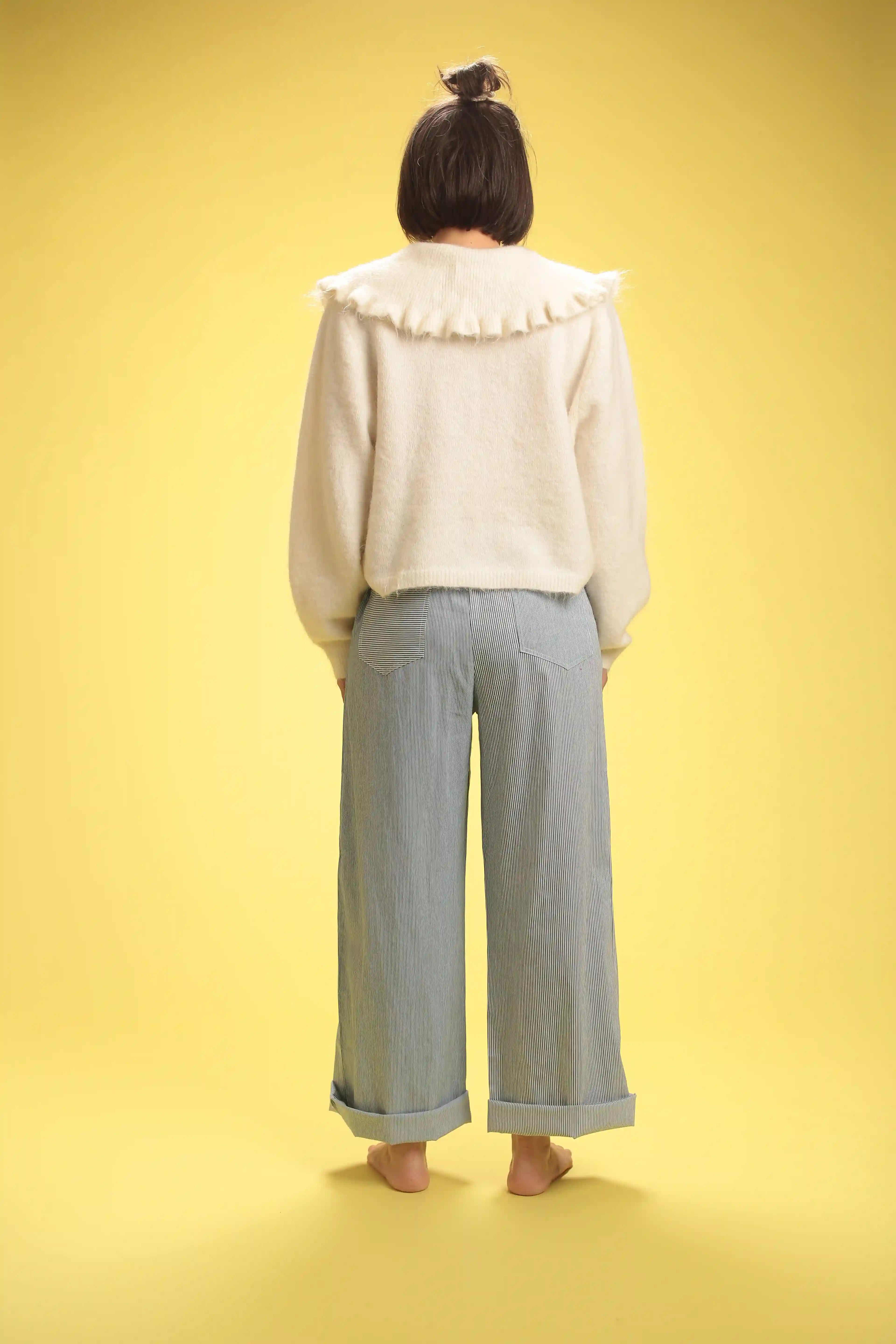 Gilet Jeannette Ecru
