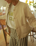 Veste "Gabrielle" écru
