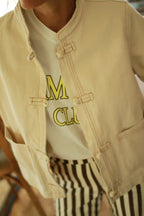 Veste "Gabrielle" écru