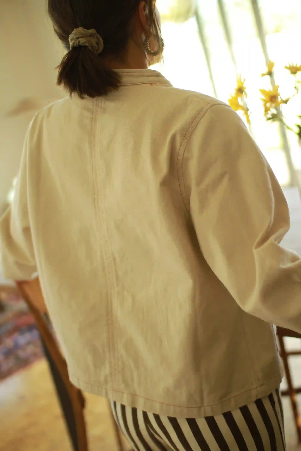 Veste "Gabrielle" écru