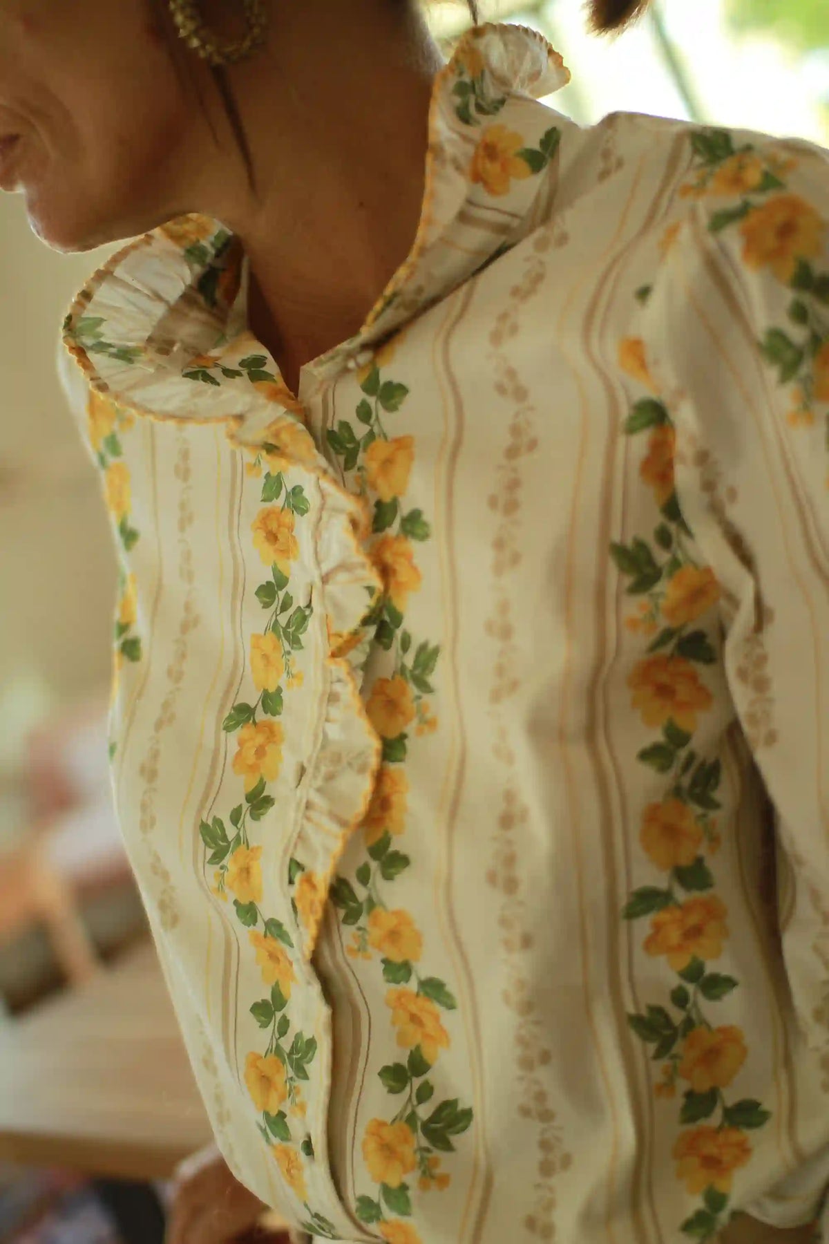 Chemise "Marie" Ecru