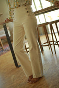 Pantalon "Corvette" Ivoire