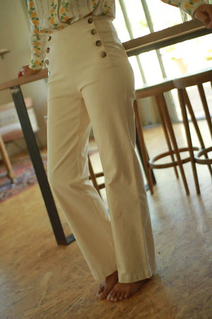 Pantalon "Corvette" Ivoire