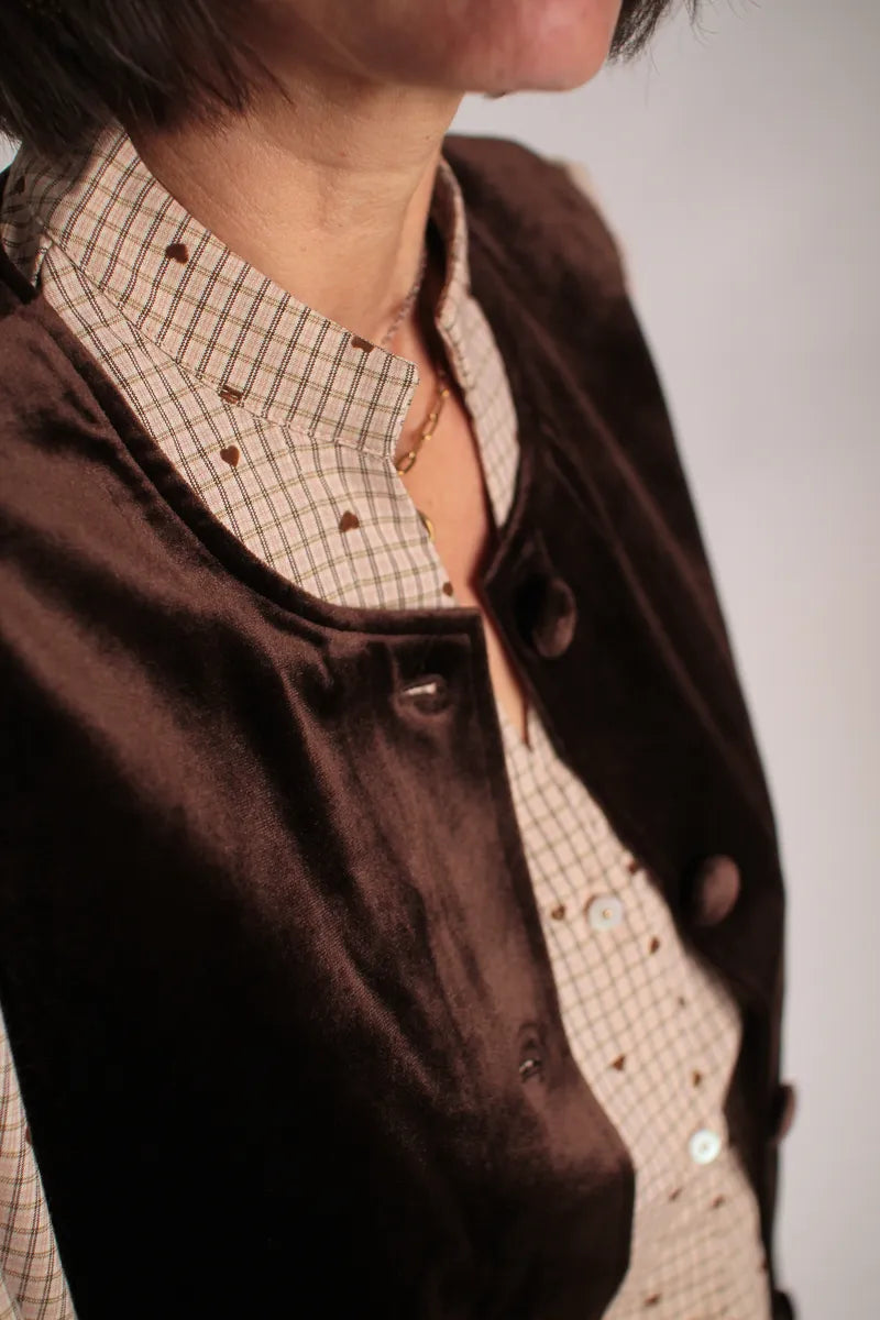 Gilet Gypsy chocolat