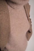 Pull col roulé Aspen Mohair taupe