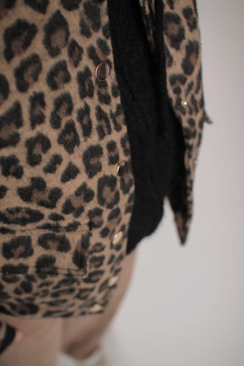 Veste Fran leopard