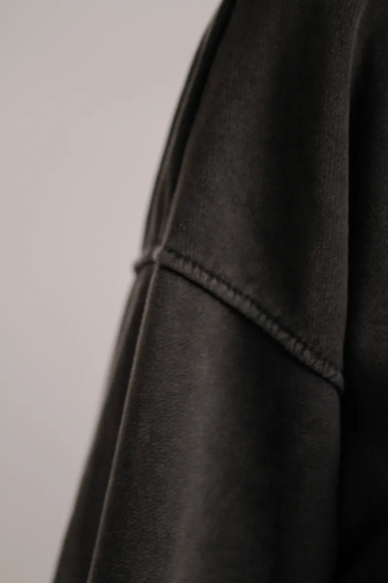 Sweatshirt Fever Noir délavé