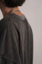 Sweatshirt Fever Noir délavé