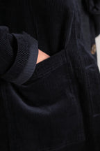 veste Gina velours côtelé marine