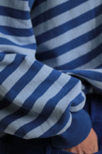 Pull Flipper rayé bleu/blanc